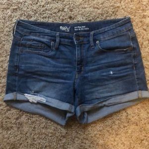 Mossimo light-ripped Jean Shorts